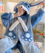 Stitch Pajama with Robe and Pants - $79.99+