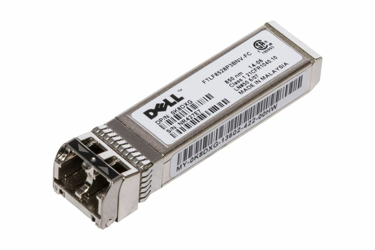 Dell FTLF8528P3BCV-FC 8GB SFP+ Fibre Channel GBIC Transceiver Module K8DXG - $12.99