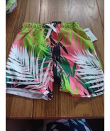 City Streets 3T Palm Leaves Boys Swim Shorts - $15.84