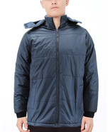 Boy&#39;s Water Resistant Fleece Lined Removable Hood Quilted Puffer Jacket - $589.84 MXN
