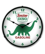 Sinclair Dinosaur Dino Gasoline LED Clock Garage Oil Man Cave Lighted No... - £186.18 GBP