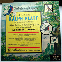 Ralph Platt Lorin Whitney GOD&#39;S GREAT OUTDOORS Sacred LP9027 12&quot; red 331/3 birds - £5.91 GBP