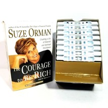 Suze Orman The Courage to Be Rich Audio Book Series Cassette Tapes Complete - £7.78 GBP