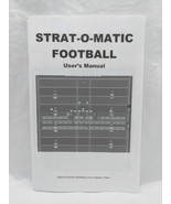 Strat O Matic PC Video Game Users Manual Only - $24.75