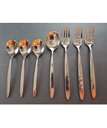 Gourmet Standard 18/10 Stainless Flatware 3 Teaspoons 1 Soup Spoon 3 Din... - €33,54 EUR