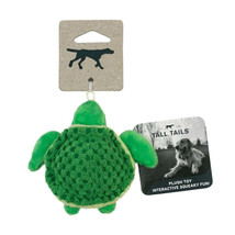 Tall Tails Dog Plush Squeaker Turtle 4 Inches - £12.59 GBP