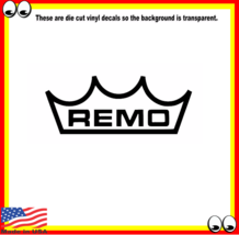 Remo Drums Logo 6&quot; Wide Vinyl Decal Sticker - £3.95 GBP