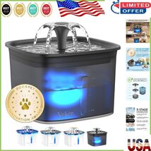 All-Life-Stages Pet Water Fountain with Flower Waterfall &amp; Gentle Stream - $83.91 CAD