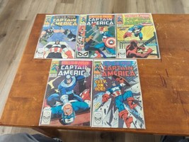 lot of 5 Marvel Captain America 372 374 375 376 377 - £12.45 GBP