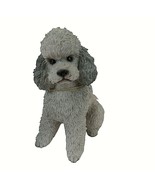 Vintage Gray Poodle Dog Figurine Canine Kingdom DF104B 4&quot; - $29.69