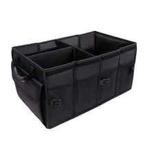 Car Trunk Organizer Storage Organiser For Suv Auto Cargo Collapsible Box Tote ~~ - £35.30 GBP