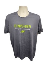 2014 JP Morgan Corporate Challenge Finisher Adult Medium Gray Jersey - £13.96 GBP