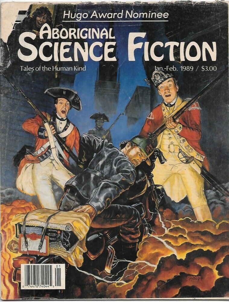 Aboriginal Science Fiction Magazine #13 GOOD+ 1989 - $1.99