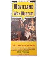 1960s Movieland Wax Museum Brochure Buena Park California Advertising - $10.84