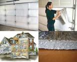 NASATEK White Reflective Foam Core Garage Door Insulation Kit 9L x 7H or... - £54.80 GBP