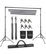 Backdrop Stand, 8.5X10Ft Adjustable Photo Backdrop Stand For Parties, He... - £69.87 GBP