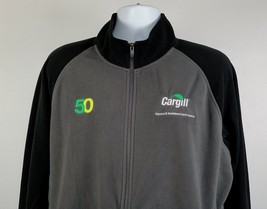 Cargill Starches &amp; Sweeteners North America Fleece Jacket XL Full Zip Po... - $37.57