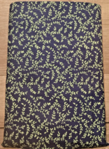 3.75 yds. Andover Fabric by Kathy Hall Patt 7817  (2014) green with leaf design - £18.92 GBP