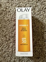 Olay Regenerist SPF30 Vitamin C + Peptide 24 Hydrating Moisturizer 50ml 12/2025 - £10.52 GBP