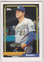 M) 1992 Topps Baseball Trading Card - Cal Eldred #433 - $1.97