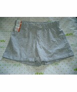 Wonder Nation Girls Pull On Rolled Cuff Shorts Size Medium (7-8) Gray New - $194.25 MXN