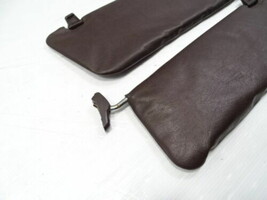 81 Mercedes R107 380SL sunvisor set, left and right, brown - $177.64