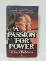 A Passion For Power - Robert DeMaria - £3.10 GBP