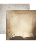 Holy Bible 12x12 Double Sided Scrapbook Paper - Single Sheets - $22.81 MXN