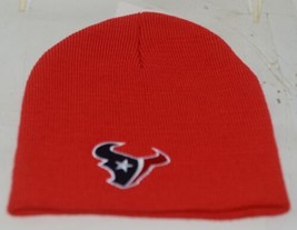 NFL Team Apparel Licensed Houston Texans Red Winter Cap - £14.34 GBP