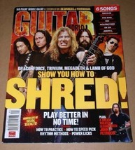 Trivium Guitar World Magazine Vintage 2007 How To Shred Trivium Megadeth Dio - £23.44 GBP