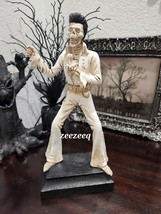 Novogratz Halloween Skeleton Elvis Figurine Statue Tabletop Decor 11.75” - £31.90 GBP