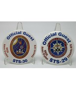 Edwards AFB NASA Ames-Dryden STS-29 STS-30 Official Guest Button Pin Vin... - $564.90 MXN
