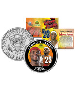 LEBRON JAMES Colorized JFK Kennedy Half Dollar U.S. Coin * ROOKIE * LICE... - $12.95