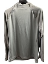 Men LevelWear long sleeves gray Hoodie top Sz Large - £38.66 GBP