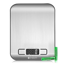 Digital Grams And Ounces Kitchen Scale, Medium, 304 Stainless, And Meal ... - $32.93
