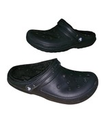 Crocs Black Classic Lined Clog Slippers Size Men’s 11  - $18.05