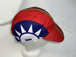 Cycling Hat Cap One Size Skorpion Taiwan Red Blue Polyester - £15.61 GBP