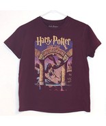 Harry Potter and the Sorcerer&#39;s Stone Girls Shirt Medium Maroon - £4.69 GBP