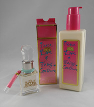 Peace Love &amp; Juicy Couture Spray Perfume by Juicy Couture .5 oz &amp; Lotion 8.6 oz - £23.72 GBP