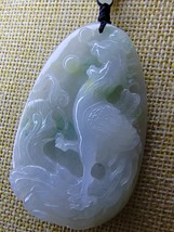 Icy Ice Multi Color 100% Natural Burma Jadeite Jade Phoenix Pendant # 251 carat - £949.01 GBP