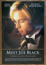 MEET JOE BLACK (1998) Brad Pitt Is Death Double-Sided 1-Sht With Anthony... - £75.93 GBP