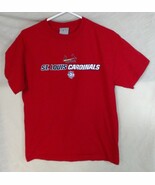 Saint Louis Cardinals MLB Red T-shirt Genuine Merchandise Men&#39;s Medium M... - $20.55 CAD