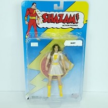 DC Direct Toys - Shazam! White Variant Mary Marvel 6” Figure w Cape - Se... - $29.69