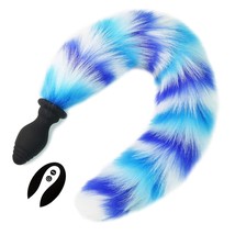 Fox Tail, Butt Plug With Smooth Long Fox Tail Anal Sex Toys Role Play Flirting A - £32.23 GBP