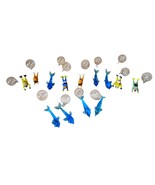 13 Piece Micro Landscape Aquarium  Blown Glass Bubble Dolphins &amp; Scuba O... - $32.20 CAD