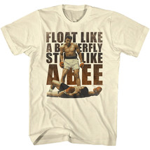 Muhammad Ali Float Over Liston Men&#39;s T Shirt Boxing Legend Sting Like A ... - £20.33 GBP+