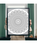 Unique Mandalas for your Walls, Print them, Color, Paper Quilling or Dot... - $68.93 MXN