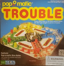 Pop-O-Matic Trouble Board Game - Family Game Night Kids Adults Original Classic - £7.81 GBP