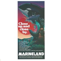 Marineland Print Advertisement Vintage 1984 80s Theme Park Rancho Palos Verdes - £14.60 GBP