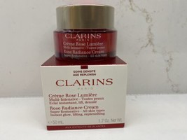 Clarins Rose Radiance Super Restorative Cream All Skin Types 1.7 oz NIB SEALED - $43.55